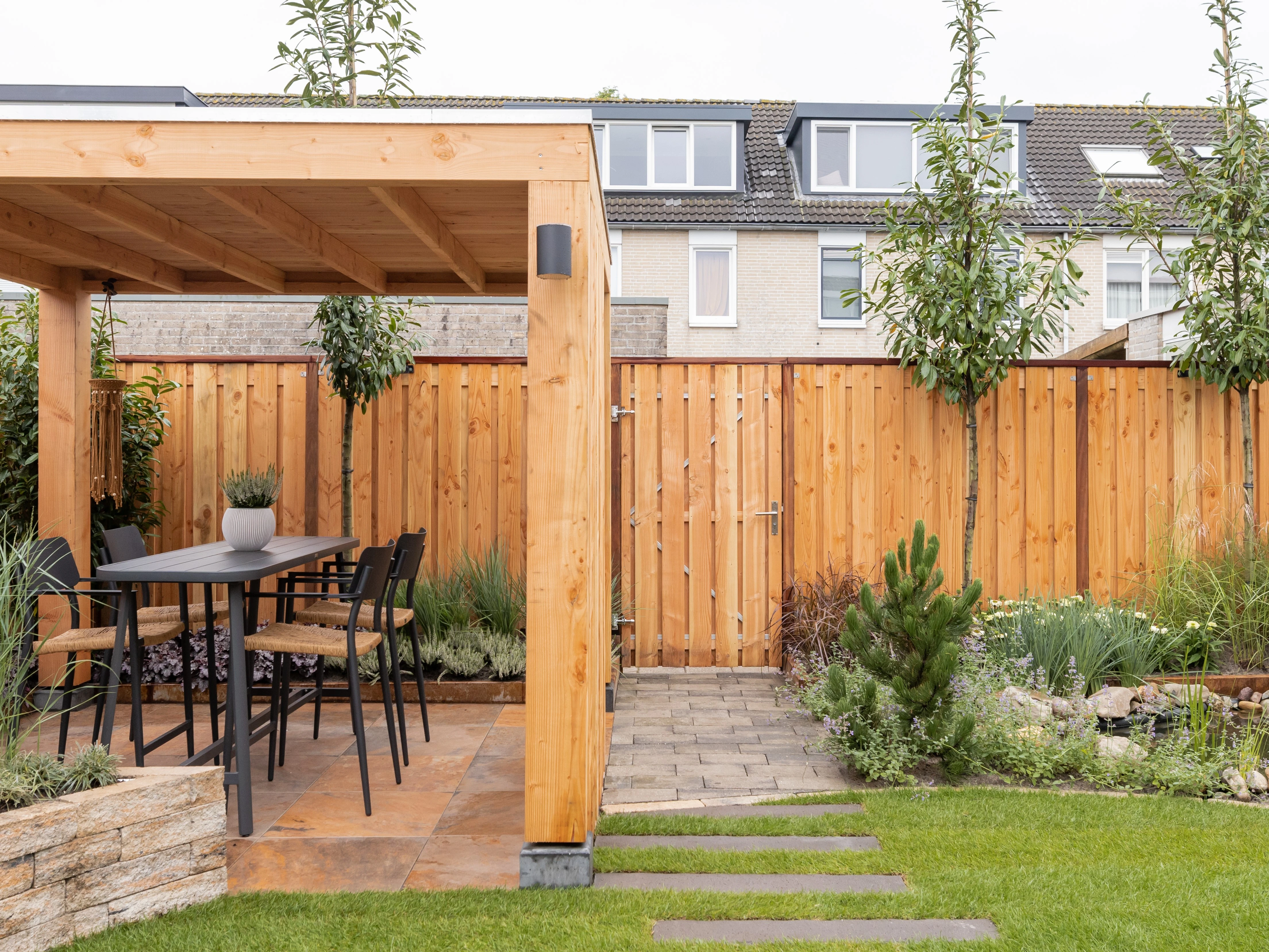 Douglas Schutting 21-planks Geschaafd 180 x 180 cm - Afbeelding 5